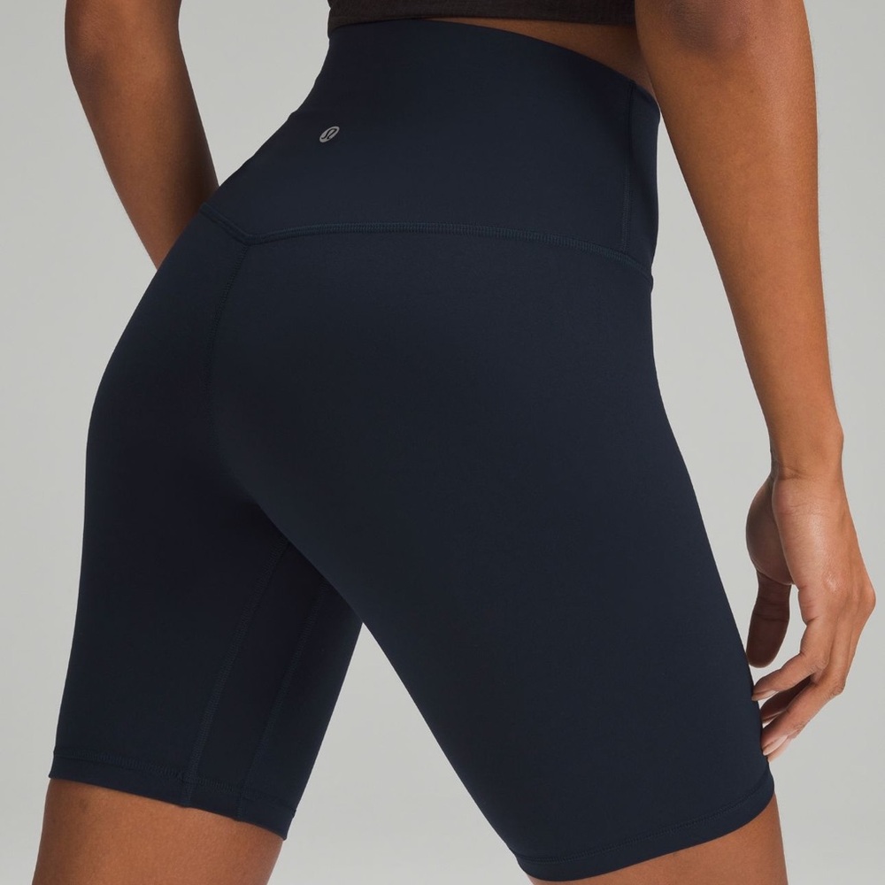 Lululemon Align High-Rise Shorts 8” in True Navy